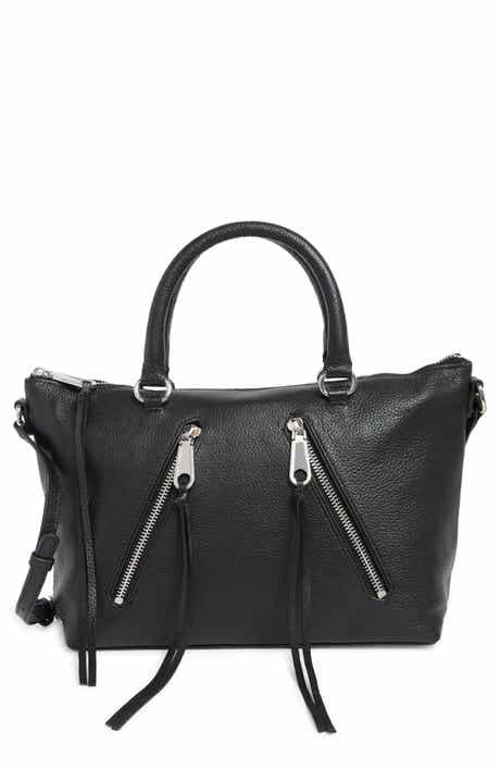 Rebecca Minkoff Moto Zip Leather Satchel