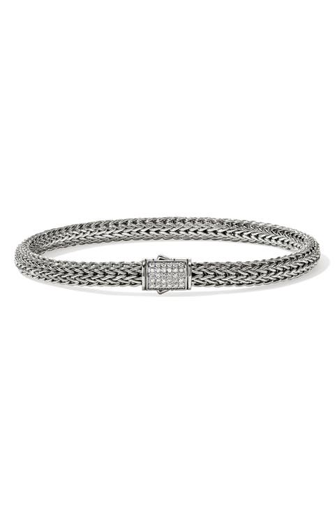 Icon Bracelet, Pavé Diamond, 5mm