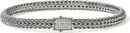 John Hardy Icon Bracelet, Pavé Diamond, 5mm