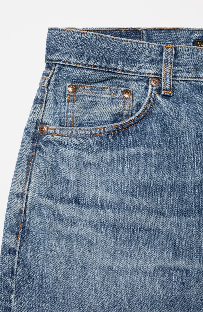 Nudie Jeans Tuff Tony One Wash Wide Leg Loose Fit Jeans, Alternate, color, Basement Tracks