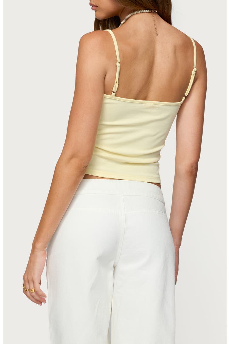 Hawaii Babe Crop Camisole, Alternate, color, YELLOW