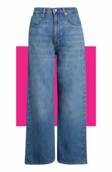 Annie Ankle Wide Leg Jeans