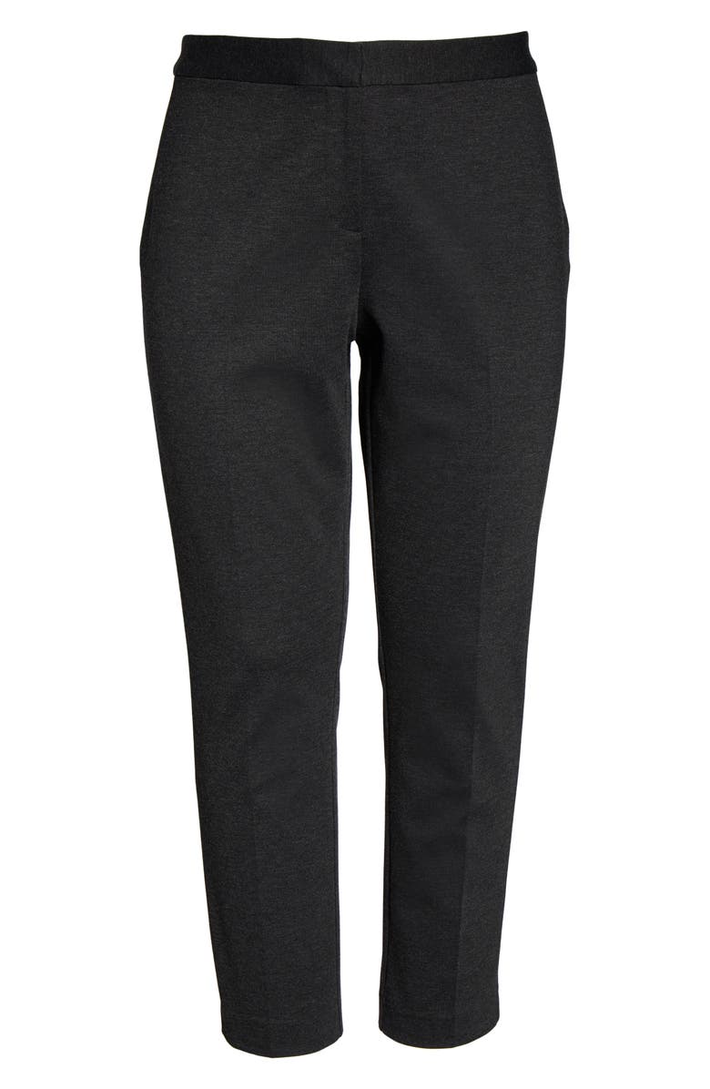 Vince Camuto High Rise Ankle Skinny Ponte Pants, Alternate, color, Dk Grey Heather