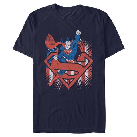 Men's Superman Festive Pose  Graphic T-Shirt