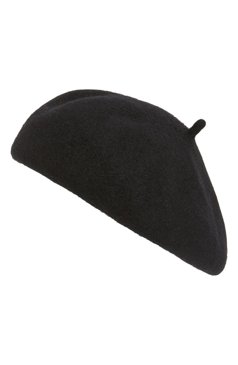 Sole Society Wool Beret, Main, color,