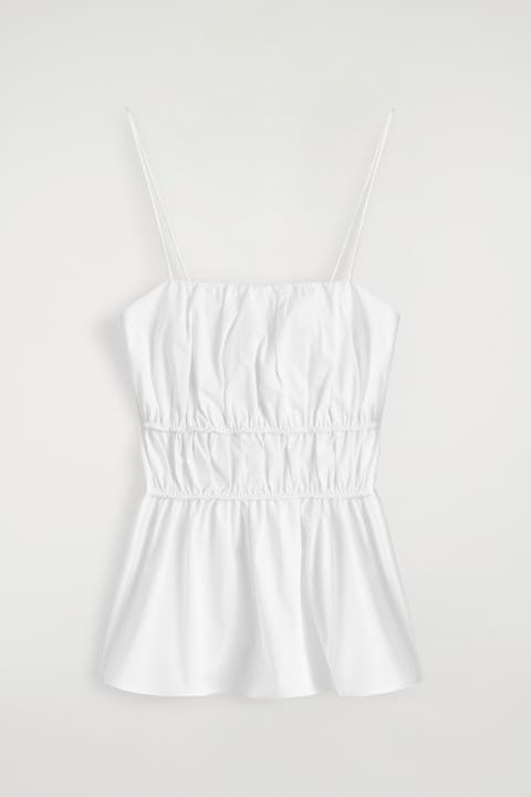 Gathered Cotton Top