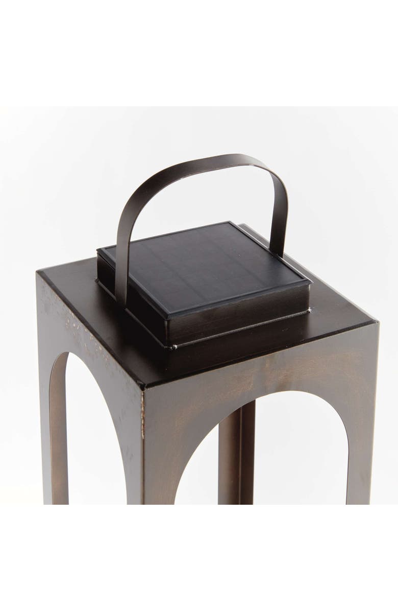 Napa Home & Garden Brooks Solar Led Lantern 24", Alternate, color, Brown