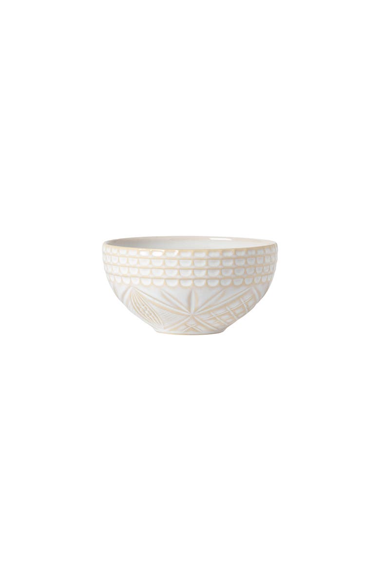Cristal Set/6 cereal bowls, Alternate, color, White
