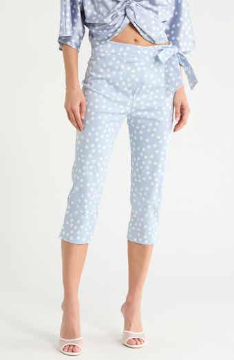 Polka Dot Capri Pants