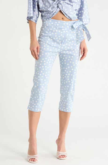 Polka Dot Capri Pants