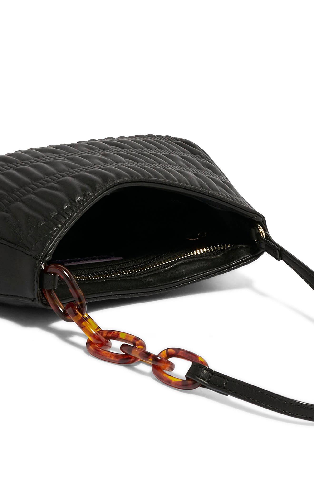 HOUSE OF WANT Newbie Baguette Vegan Leather Shoulder Bag, Alternate, color, 