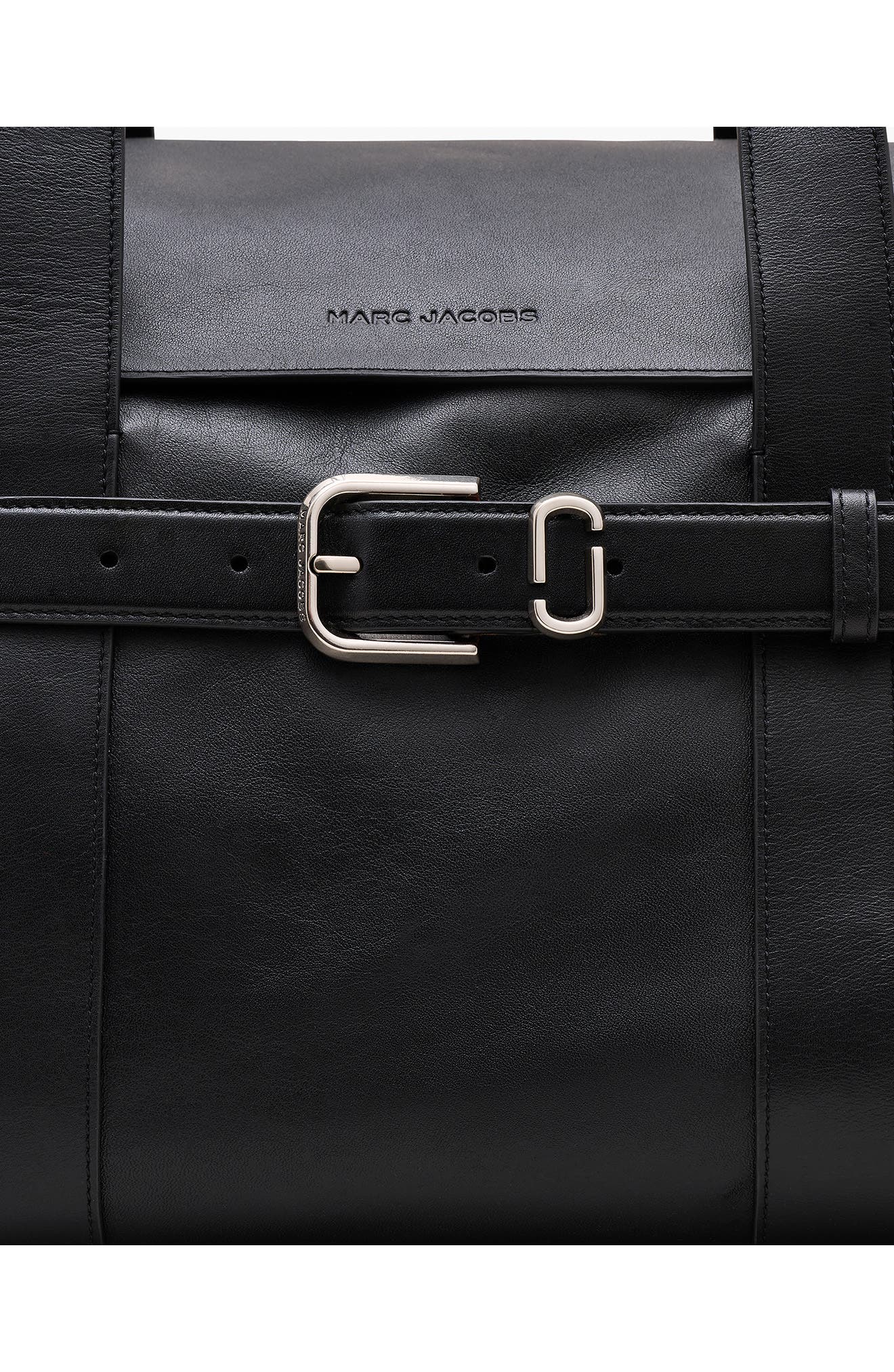 Marc Jacobs The Dakota Leather Tote, Alternate, color, Black Leather