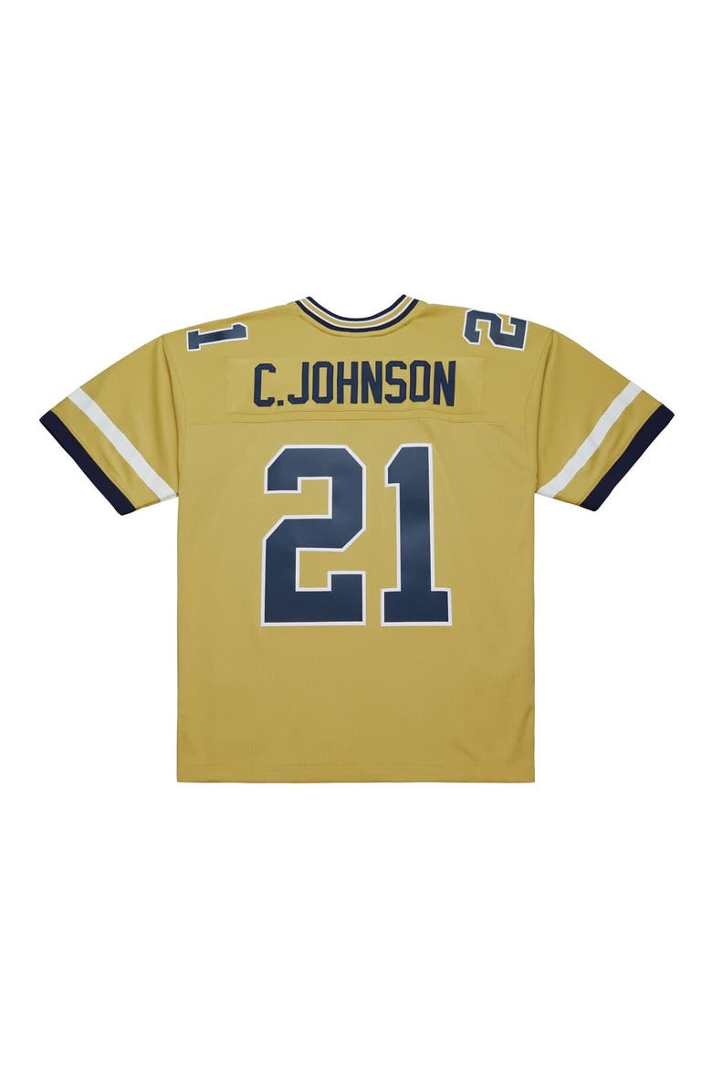 Mitchell & Ness Men's Mitchell & Ness Calvin Johnson Gold Georgia Tech Yellow Jackets 2006 Big & Tall Legacy Jersey, Alternate, color, Gold