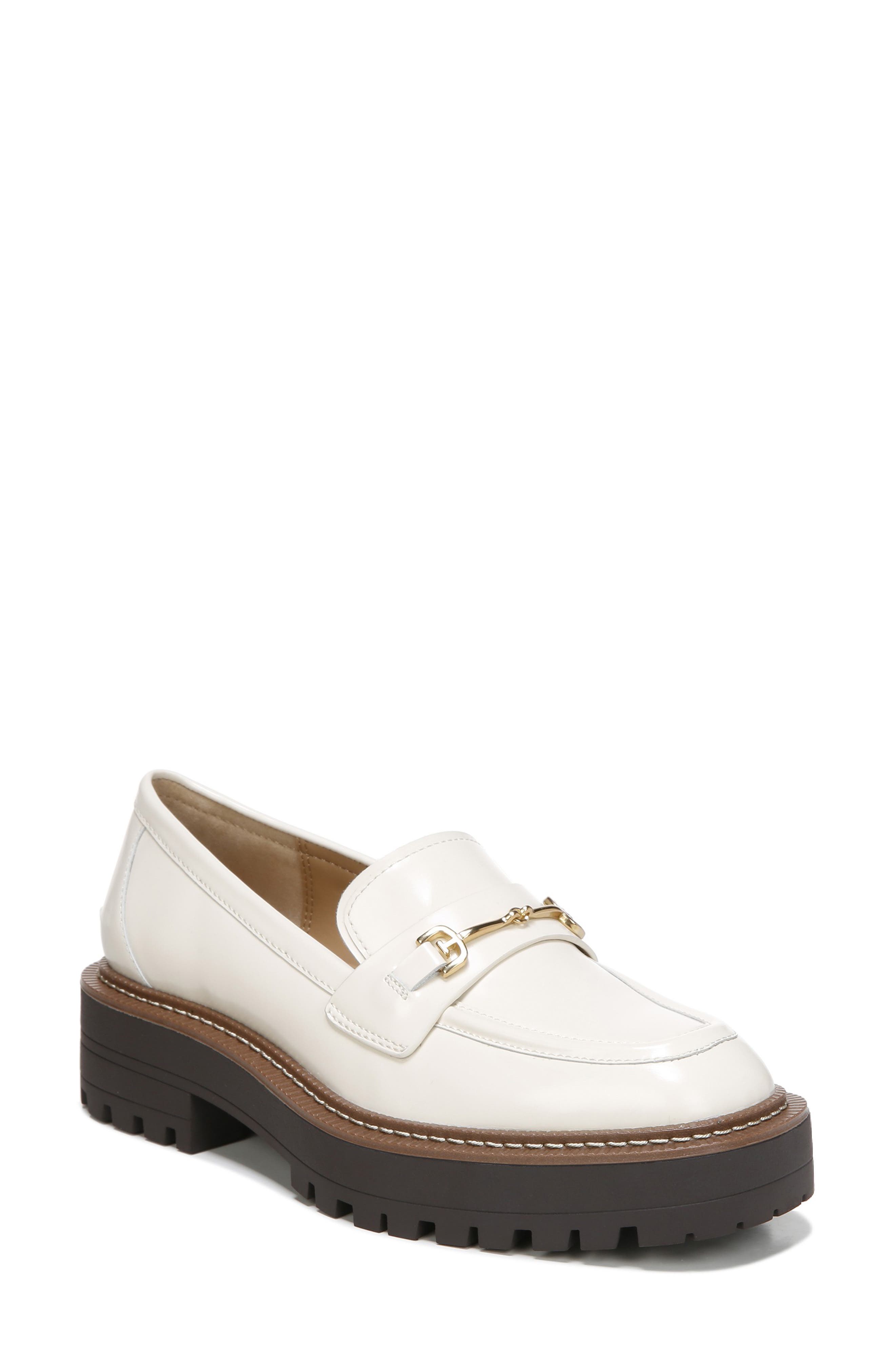 Laurs Platform Lug Sole Loafer, Main, color, MODERN IVORY