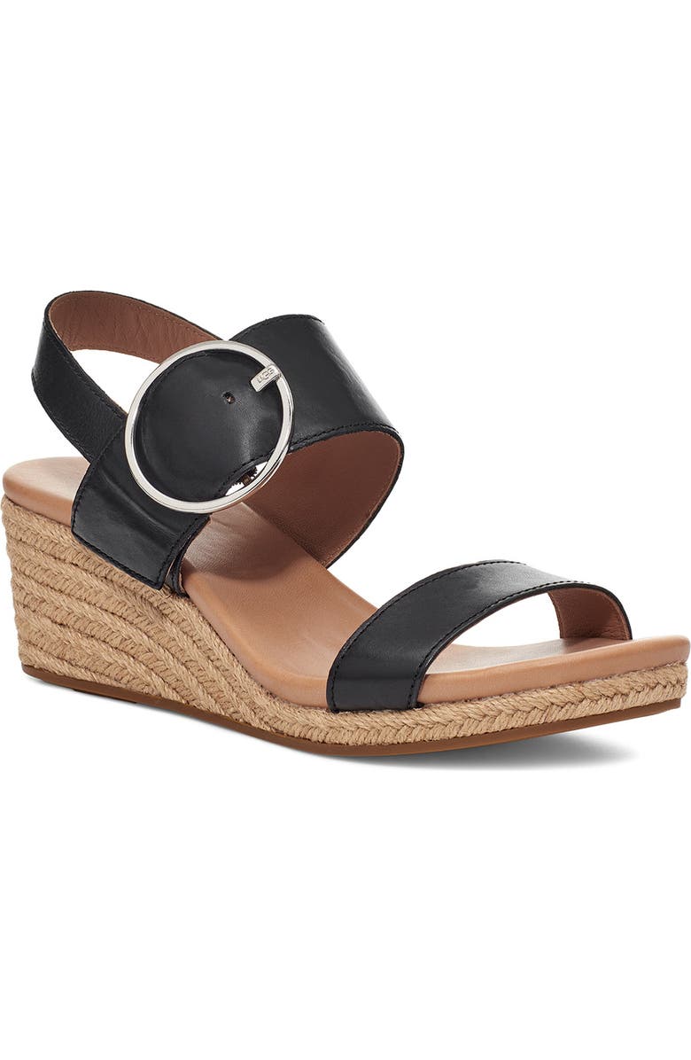 UGG<sup>®</sup> Navee Espadrille Wedge Sandal, Main, color,