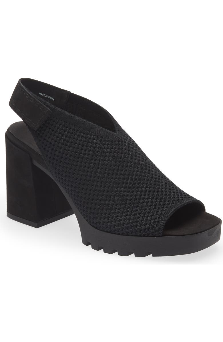 Eileen Fisher Cue Knit Sandal, Main, color,