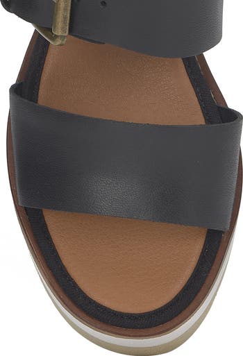 Turoma Platform Wedge Slingback Sandal