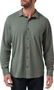 TravisMathew The Heather Knit Button-Up Shirt