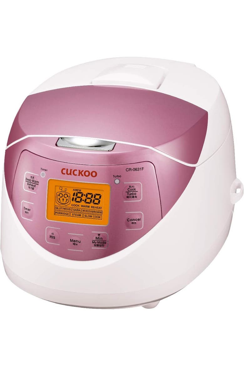 6-Cup (Uncooked) Micom Rice Cooker with Nonstick Inner Pot , Auto Clean, Alternate, color, White