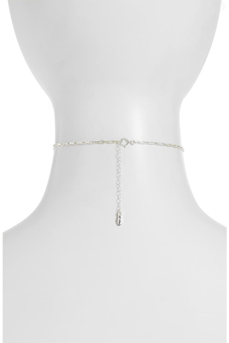 Reese Choker, Alternate, color, SILVER