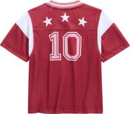 Palm Angels Kids' Team Palm Soccer Cropped T-Shirt