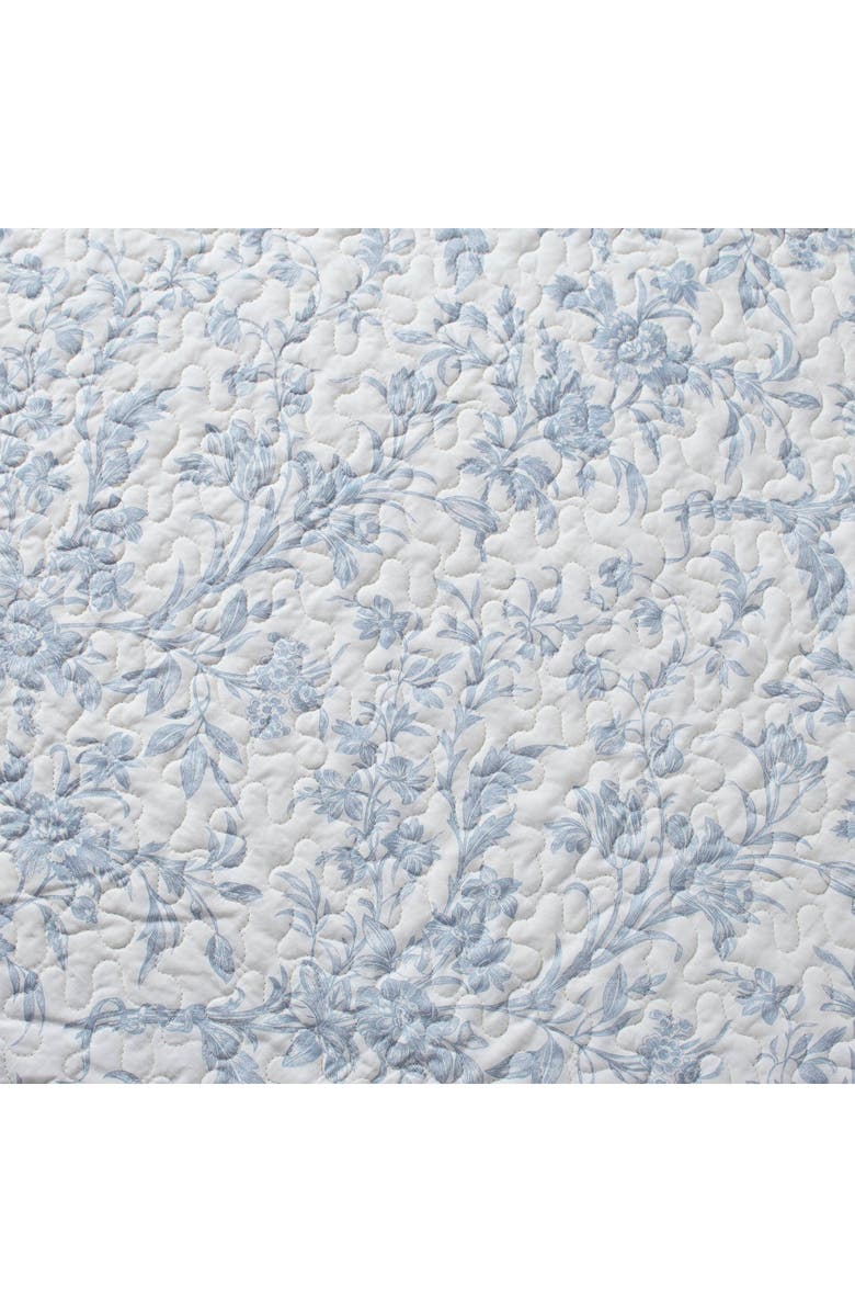 Laura Ashley Amberley Quilt Set, Alternate, color, Soft Blue