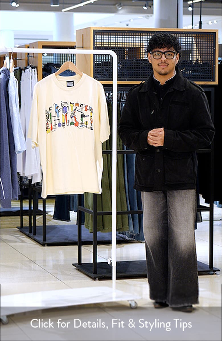 Work of Arc Cotton Graphic T-Shirt, sales video thumbnail