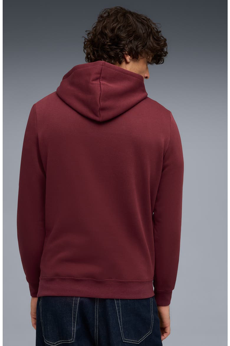 Embossed Hoodie, Alternate, color, RUBY SHIMMER