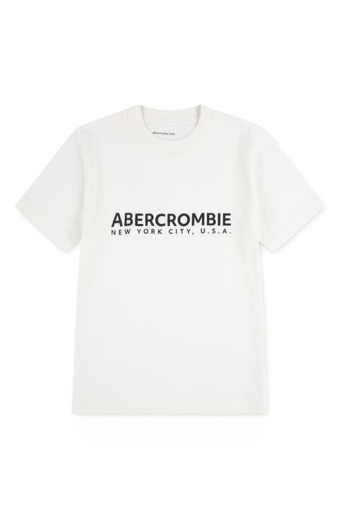 Kids' Emblem Cotton Blend Graphic T-Shirt (Little Kid & Big Kid)