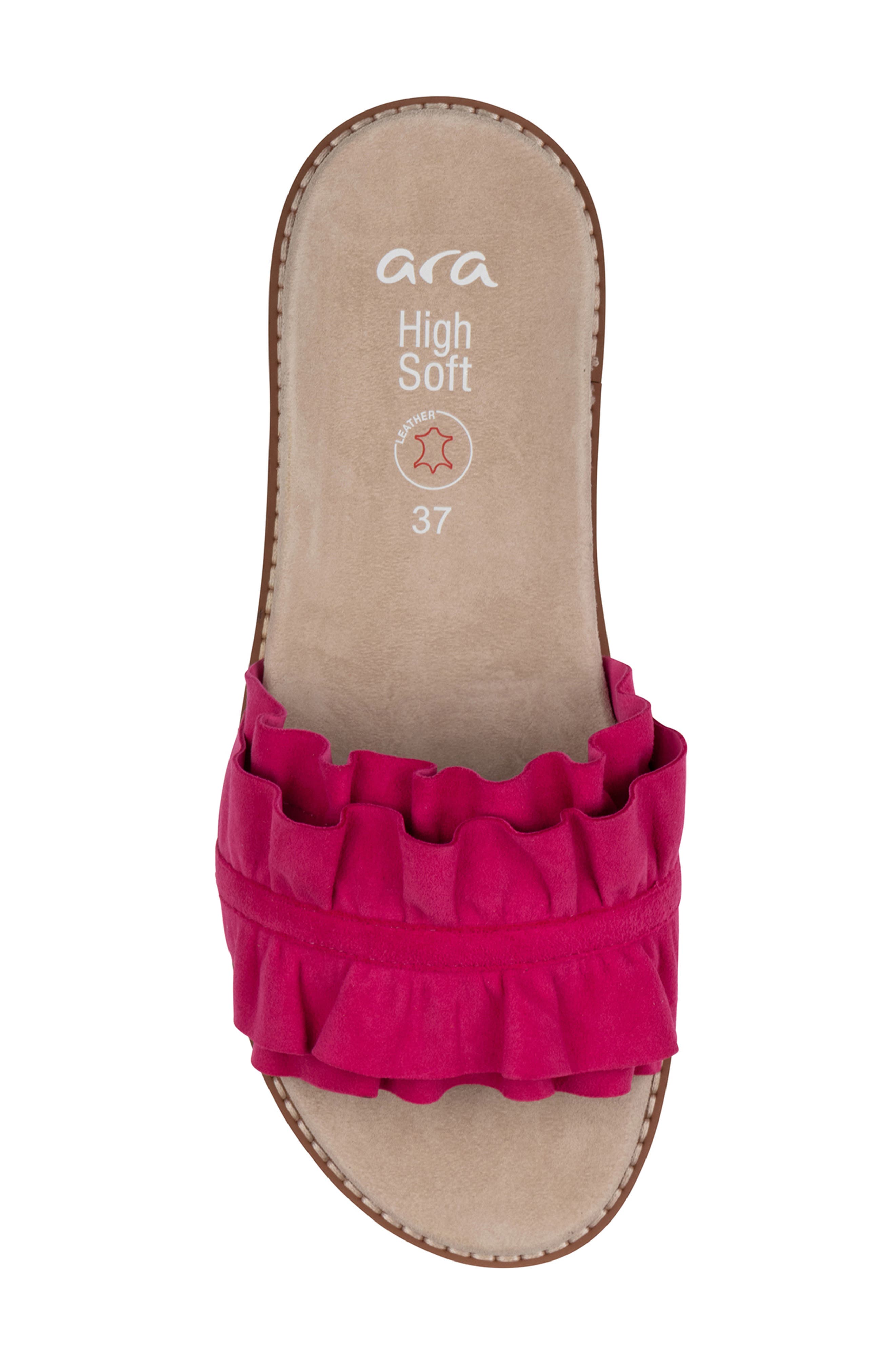 Keyes Slide Sandal, Alternate, color, FUCHSIA