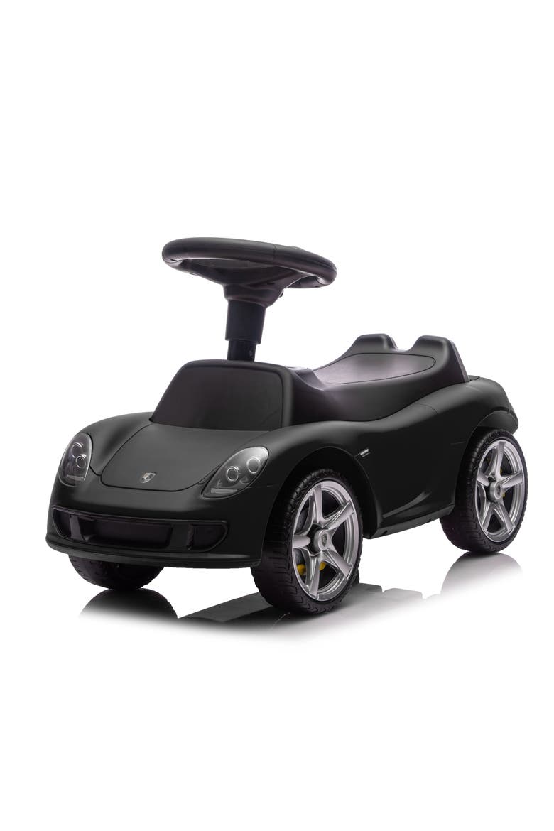 Porsche 911 Carrera GT Foot-to-Floor Ride-On, Main, color, BLACK