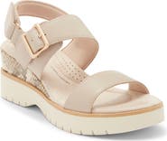 Clarks® Diaz Rose Wedge Sandal