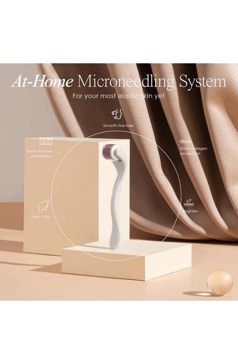 Project E Beauty The Derma Roller 540 Titanium Microneedle Facial Tool, Alternate, color, White