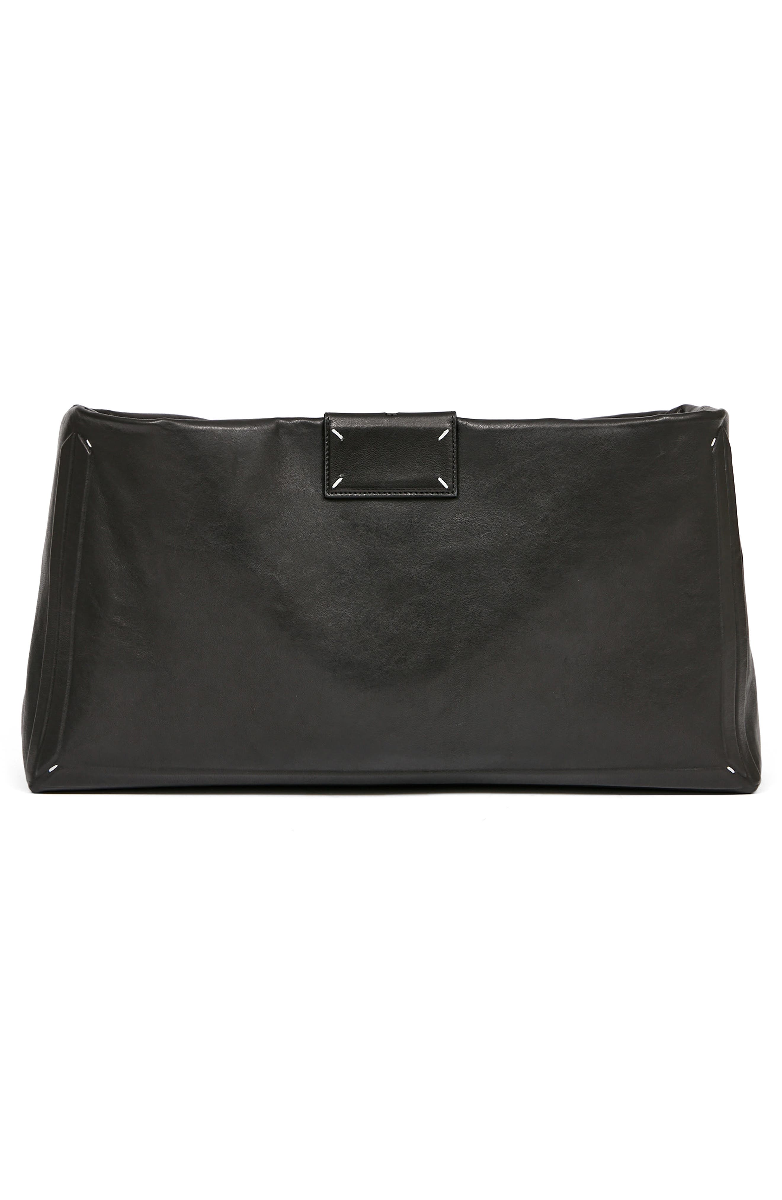 Maison Margiela XL Box Bag, Alternate, color, Black