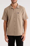 Quiksilver Allport Classic Short Sleeve Performance Button-Up Shirt