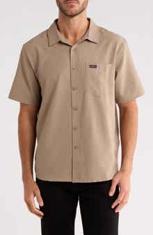 Quiksilver Allport Classic Short Sleeve Performance Button-Up Shirt