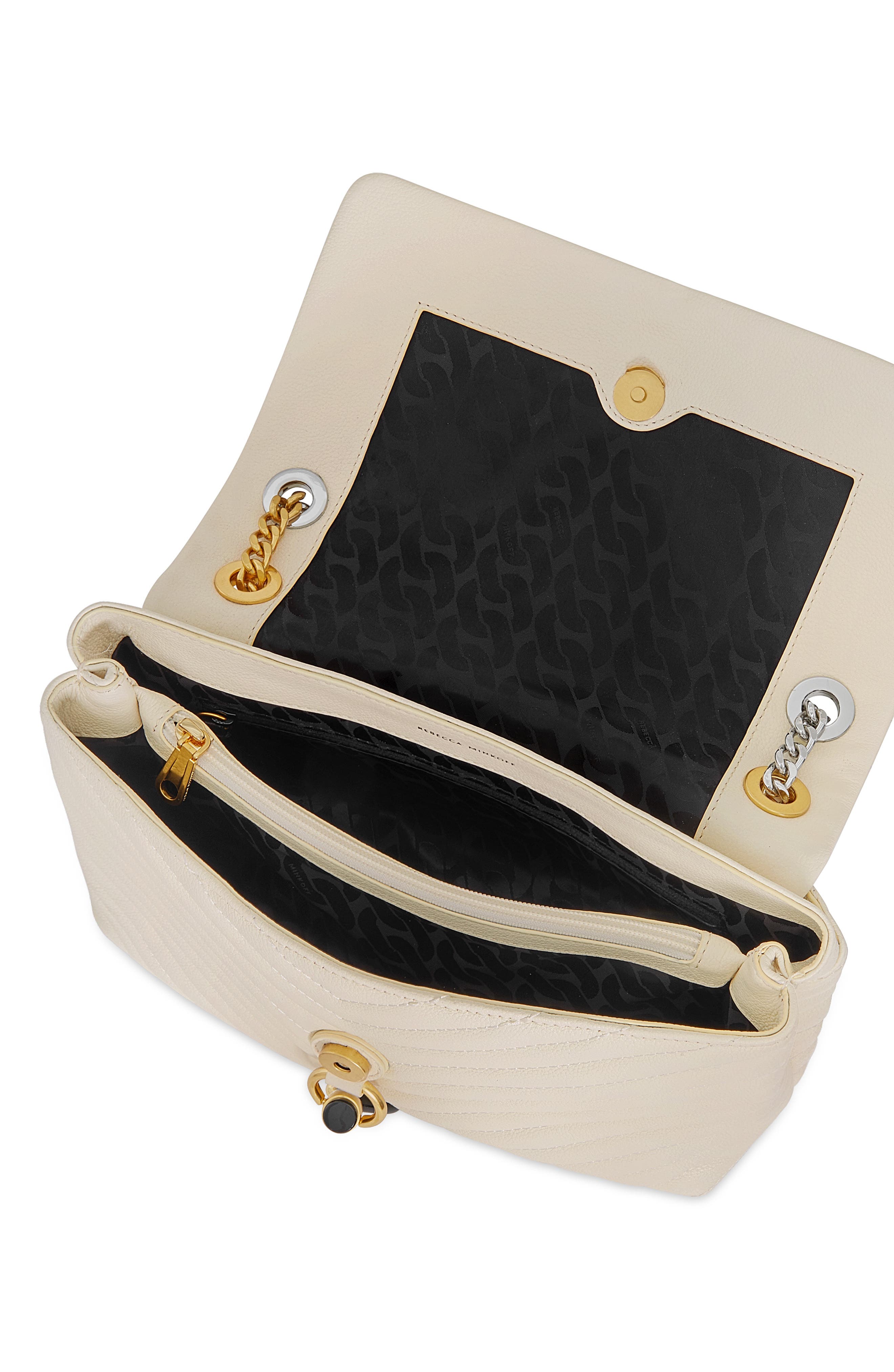 Rebecca Minkoff Edie Quilted Leather Convertible Shoulder Bag, Alternate, color, 