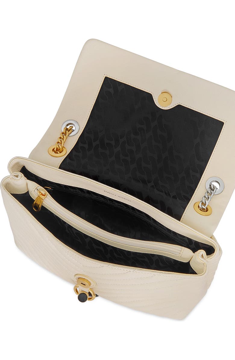 Rebecca Minkoff Edie Quilted Leather Convertible Shoulder Bag, Alternate, color,