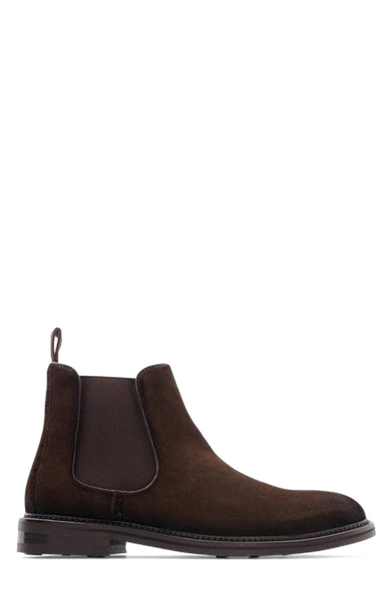 Anthony Veer Weston Chelsea, Main, color, Dark Brown Suede