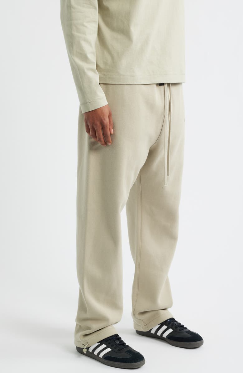Fear of God Essentials Relaxed Fleece Sweatpants, Alternate, color, Abbey Stone