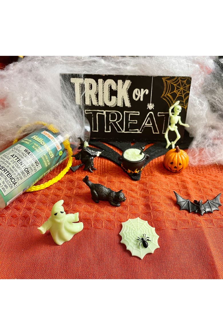 Glow-in-the-Dark Spooky Halloween Designer TOOB - contains 8 Mini Figurines, Alternate, color, None