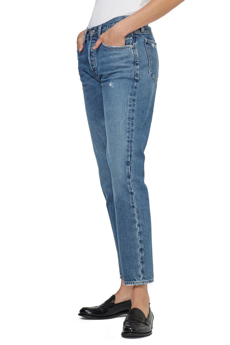 Emerson Ankle Slim Fit Boyfriend Jeans, Alternate, color, BIG SKY MD VINT INDIGO