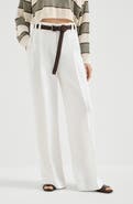 Brunello Cucinelli Pantalone Wide