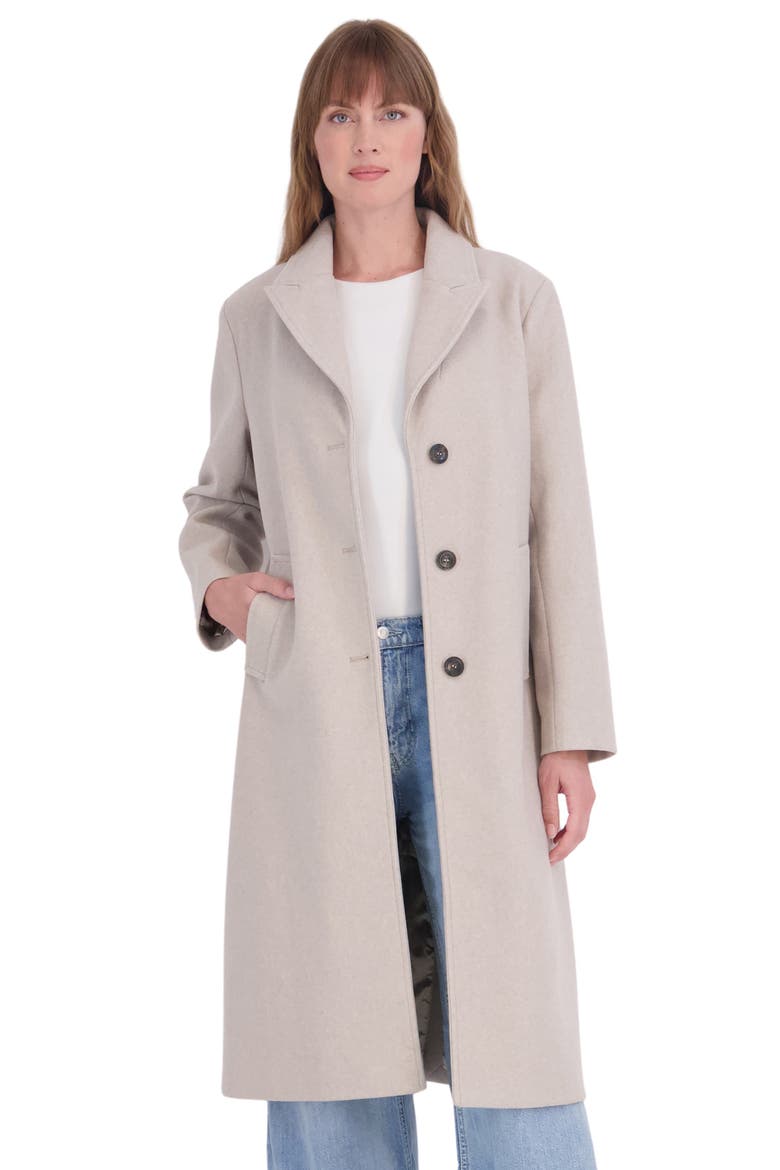 Single Breasted Coat, Alternate, color, OATMEAL