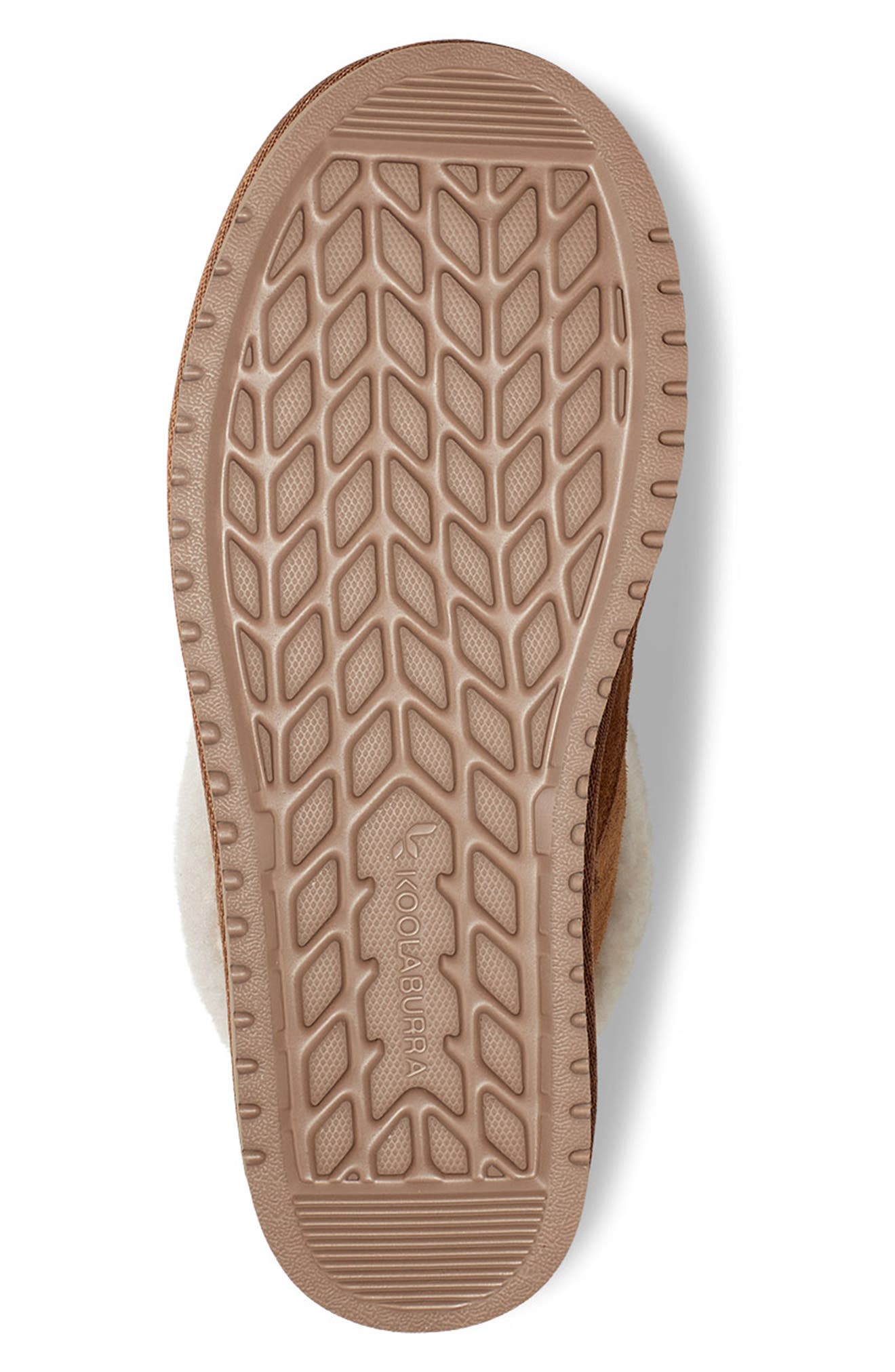 KOOLABURRA BY UGG Lytta Faux Shearling Lined Short Boot, Alternate, color, CHESTNUT