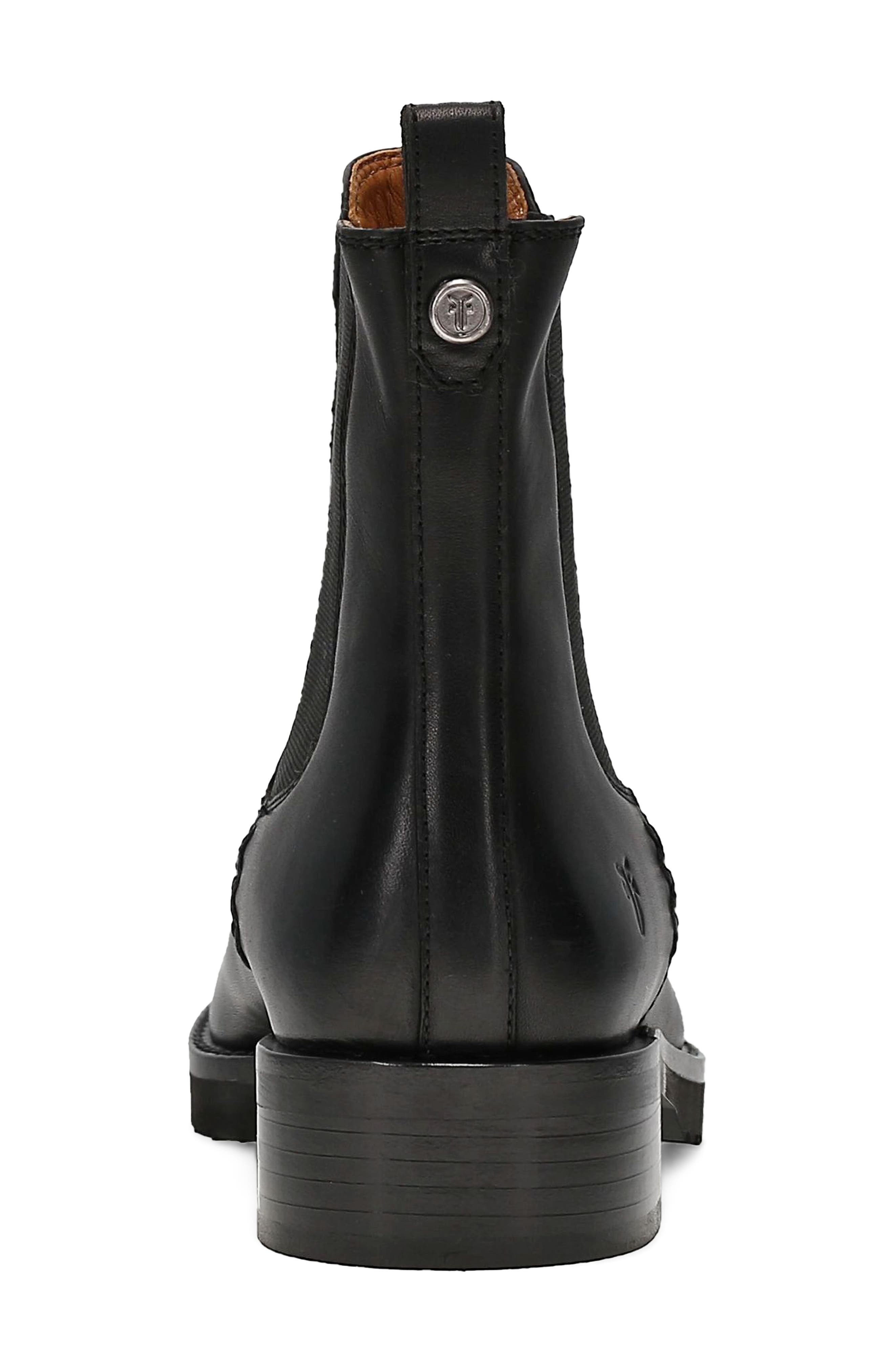 Melissa Lug Chelsea Boot, Alternate, color, BLACK