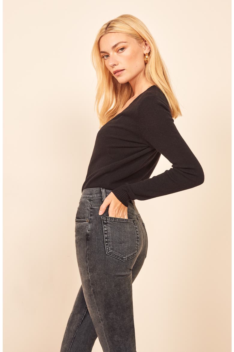 Jessie High Waist Crop Bootcut Jeans, Alternate, color, REDONDO