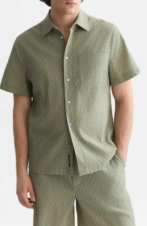 Short Sleeve Button-Up Shirt