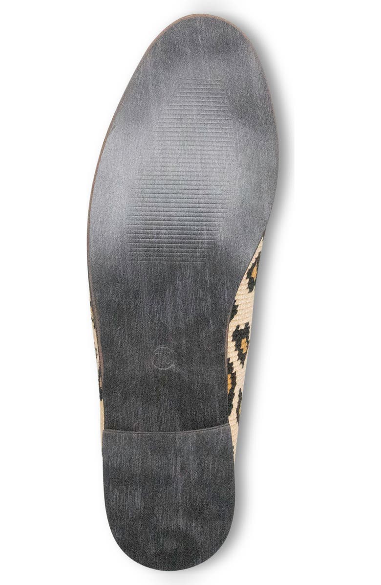 ByPaige BY PAIGE Needlepoint Leopard Flat, Alternate, color, Leopard