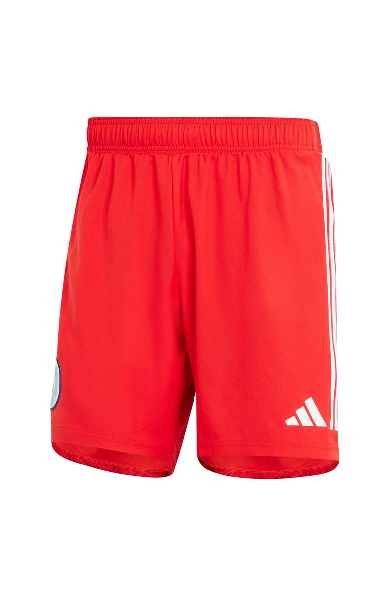 adidas Men's adidas Red Chicago Fire 2024 Home Authentic Shorts, Main, color, Red